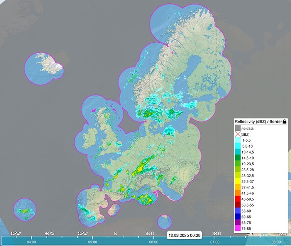 European wx radar composite
